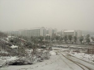 合肥工大宣城校区雪景【2016.1.22】