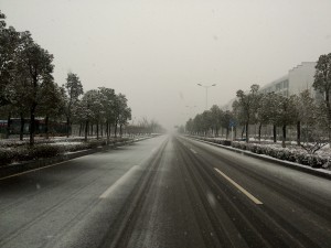 合肥工大宣城校区雪景【2016.1.22】