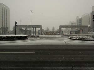 合肥工大宣城校区雪景【2016.1.22】