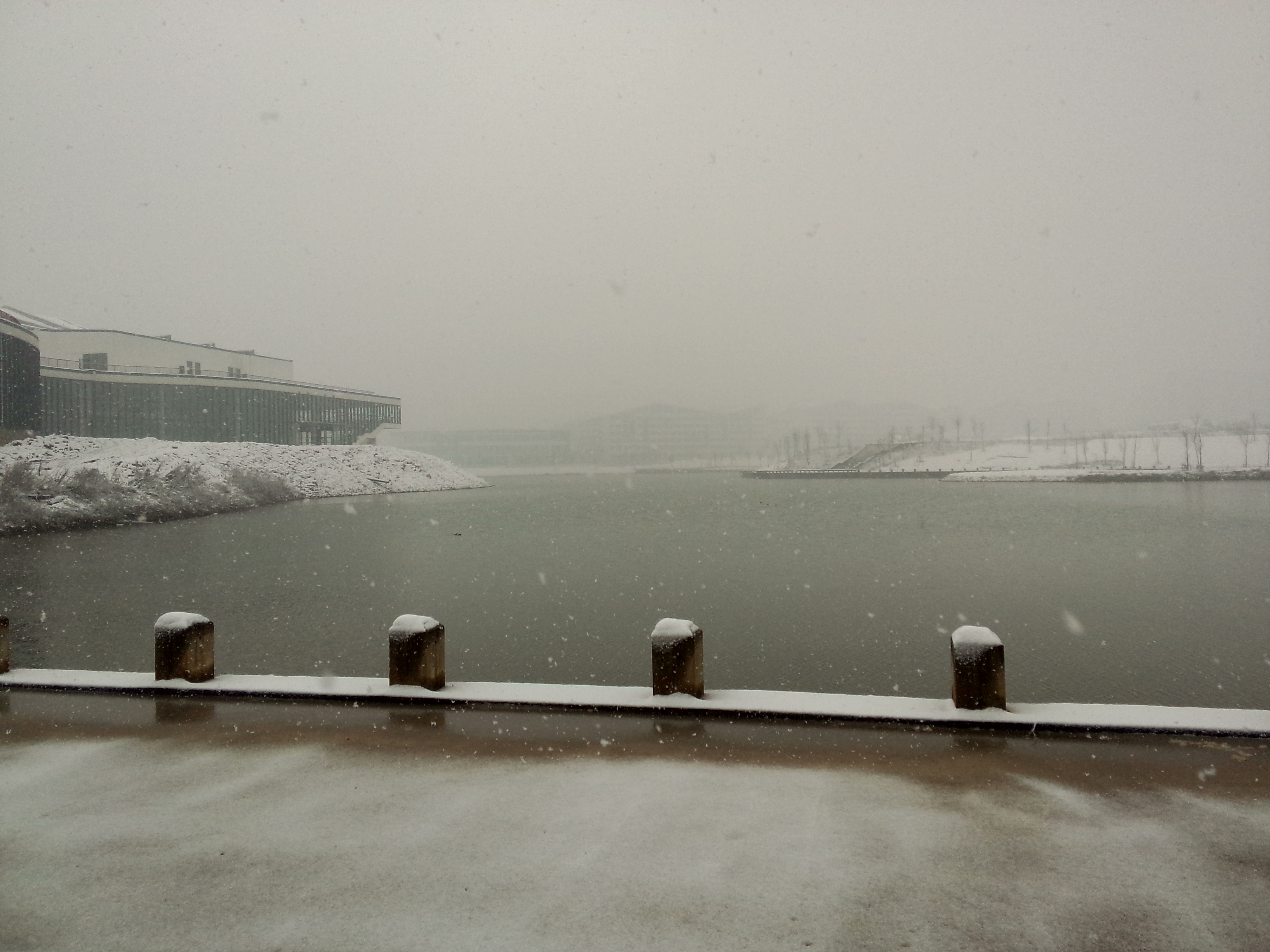 合肥工业大学宣城校区雪景【2016.1.22】