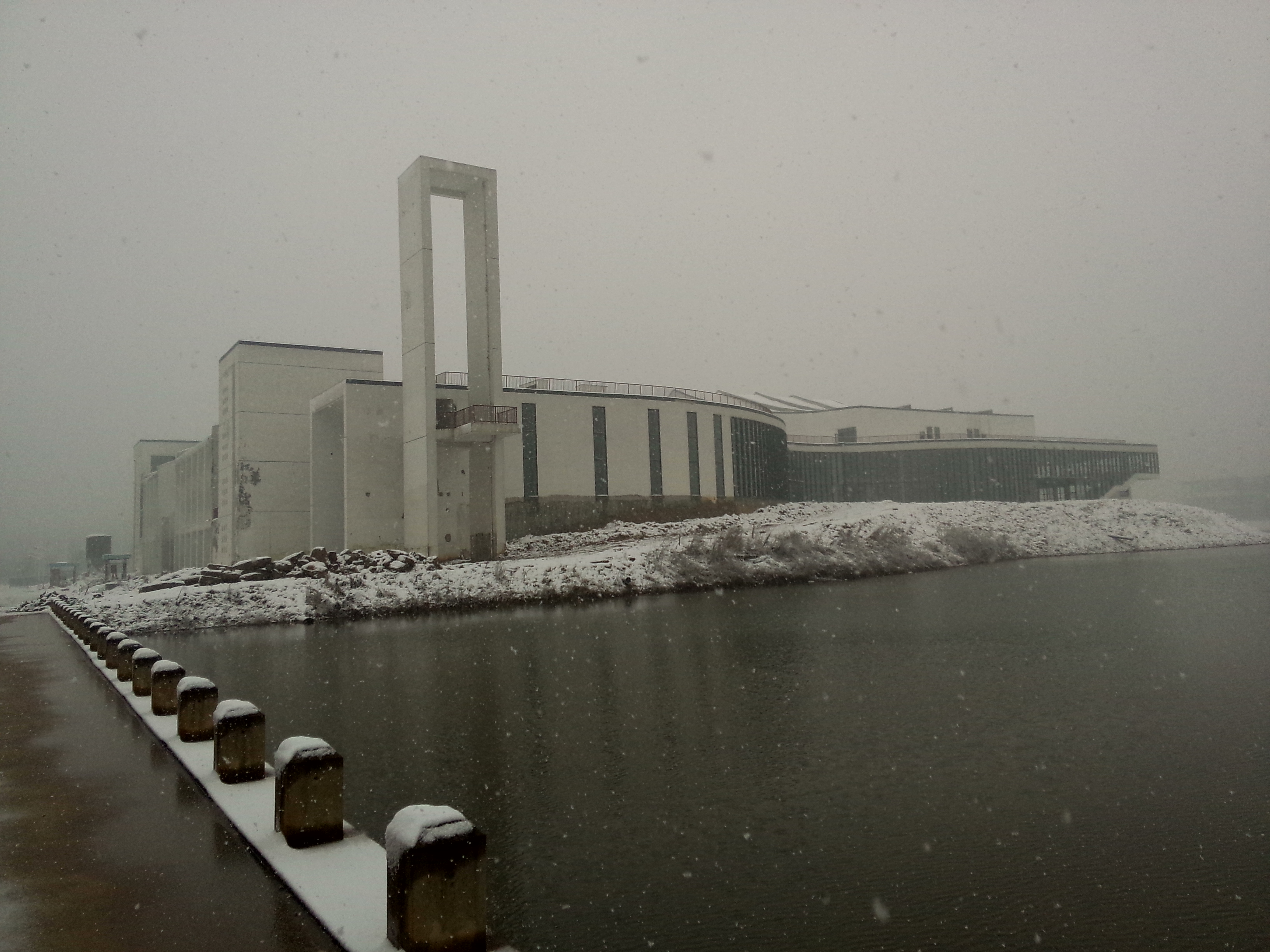 合肥工业大学宣城校区雪景【2016.1.22】